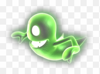Download Ghost - Transparent Luigiu0027s Mansion Dark Moon Green Luigis Mansion 2 Ghosts Png,Ghost Emoji Png