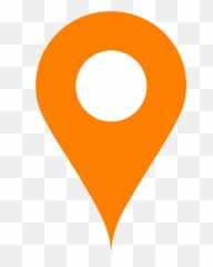 Orange Map Pin Transparent Png - Stickpng Map Pin Png,Orange Circle Png