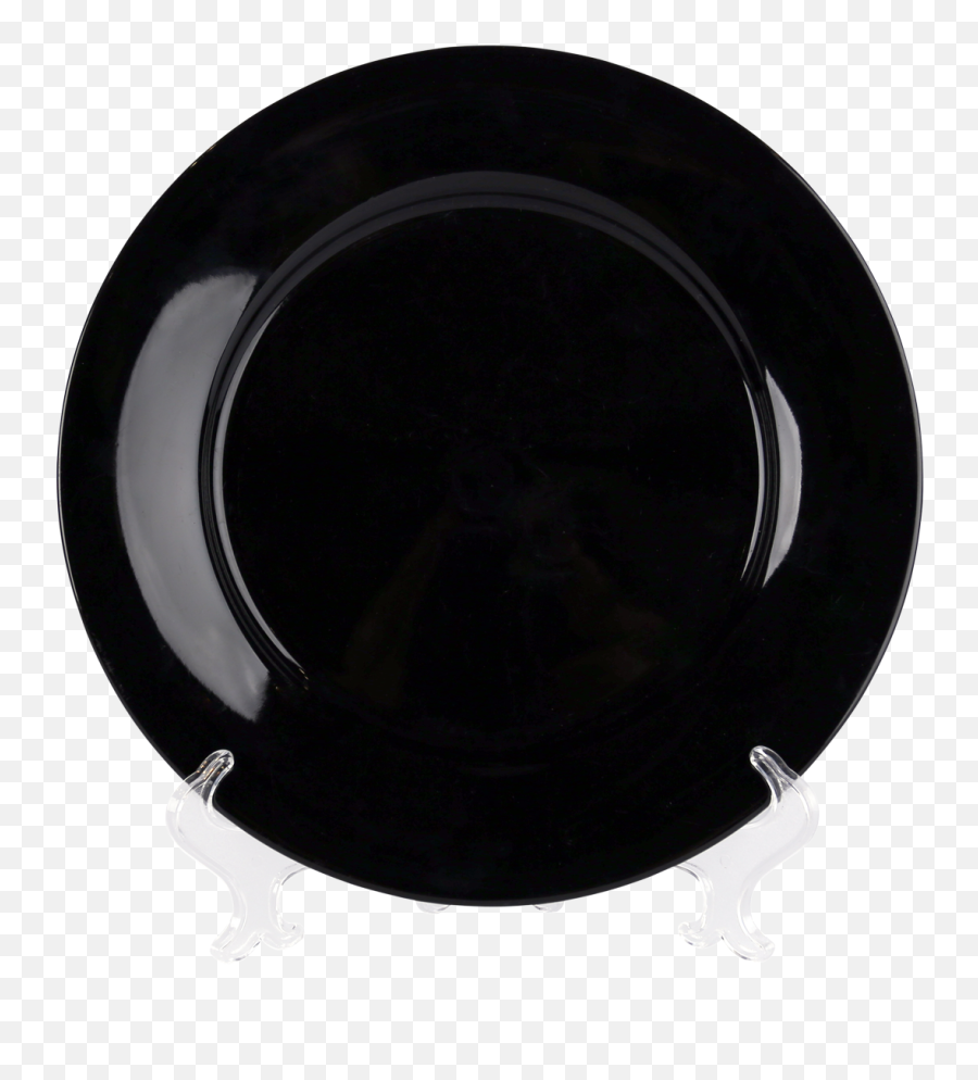 Black China 10 Dinner Plate - Circle Png,Dinner Plate Png