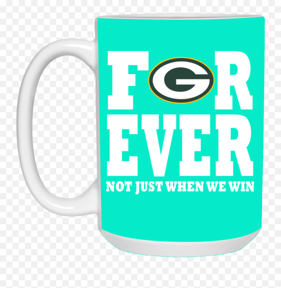 For Ever Green Bay Packers Mug Cup Coffee Gift - Atlanta Bbq Festival Png,Atlanta Falcons Png