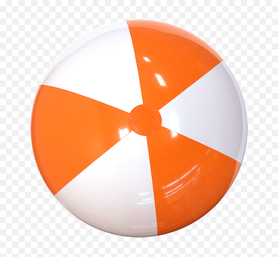Beach Balls Png - Orange And White Beach Ball Transparent Orange And White Beach Ball,Balls Png