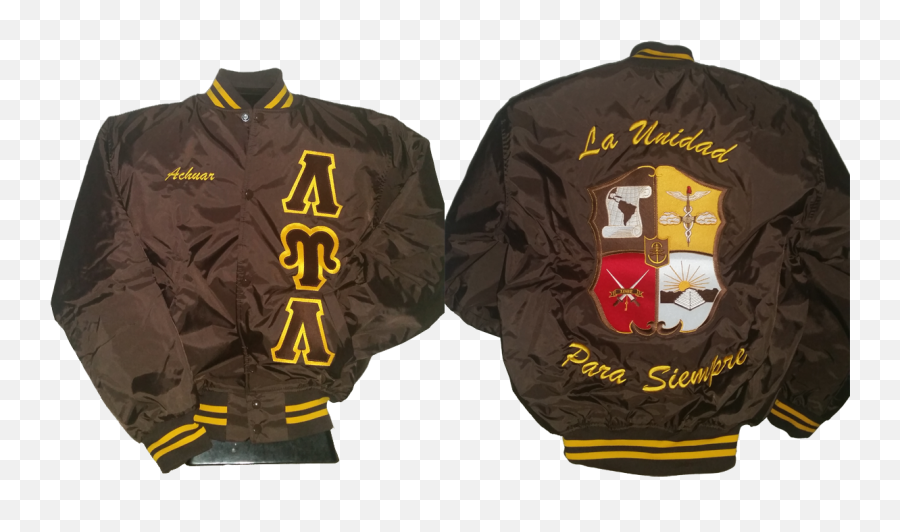 The Achuar Bomber Jacket - Lambda Upsilon Lambda Jacket Png,Lul Png