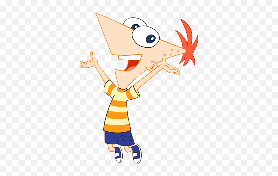 Download Funny Cartoon Characters Boy Disney - Cartoon Phineas And Ferb Png,Cartoon  Character Png - free transparent png images 