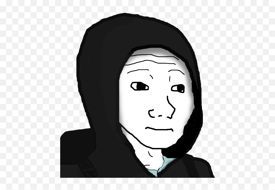 Wojak PNG doomer image transparent image download, size: 851x810px