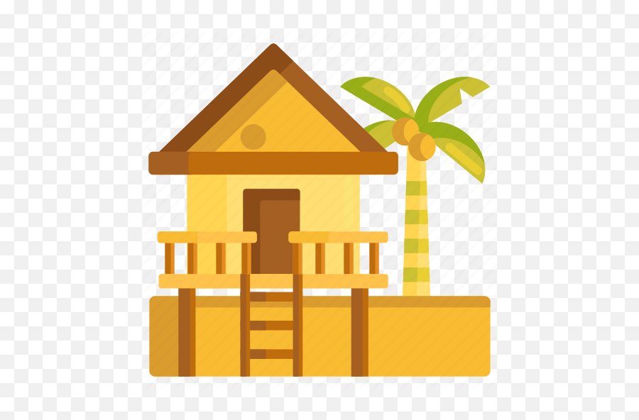 U0027travel - Caramel Vol 1u0027 By Flaticonscom Resort Flat Icon Png,Hut Png