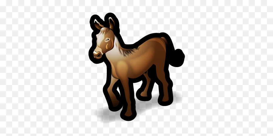 Donkey Horse Icon - Horse Png,Donkey Png