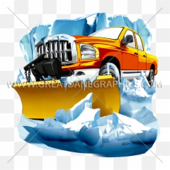 Clipart Snow Plowing - Snowplow Art png