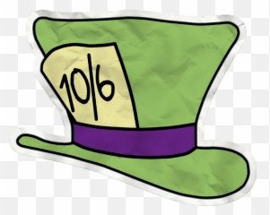 The Mad Hatter March Hare Cheshire Cat - Clip Art Mad Hatter Hat Png,Mad Hatter Hat Png