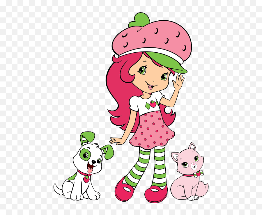 Strawberry Shortcake Png - Classic Character Strawberry Shortcake,Strawberry Shortcake Png