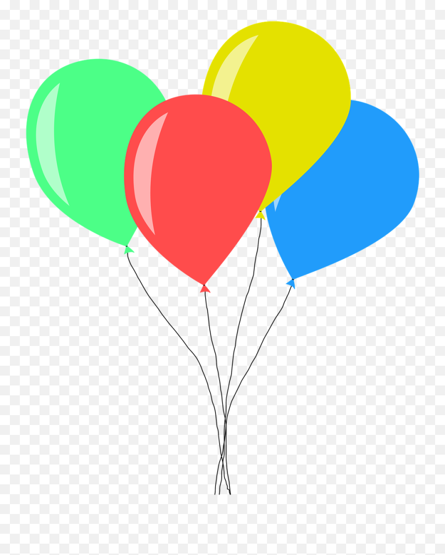 Hd Feliz Cumpleaños En Png Transparent - Balão Png,Feliz Cumpleaños Png