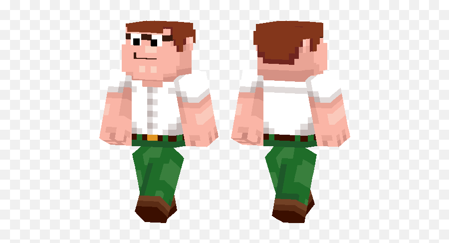 Peter Griffin Minecraft Pe Skins - Peter Griffin Minecraft Skin Png,Peter Griffin Png