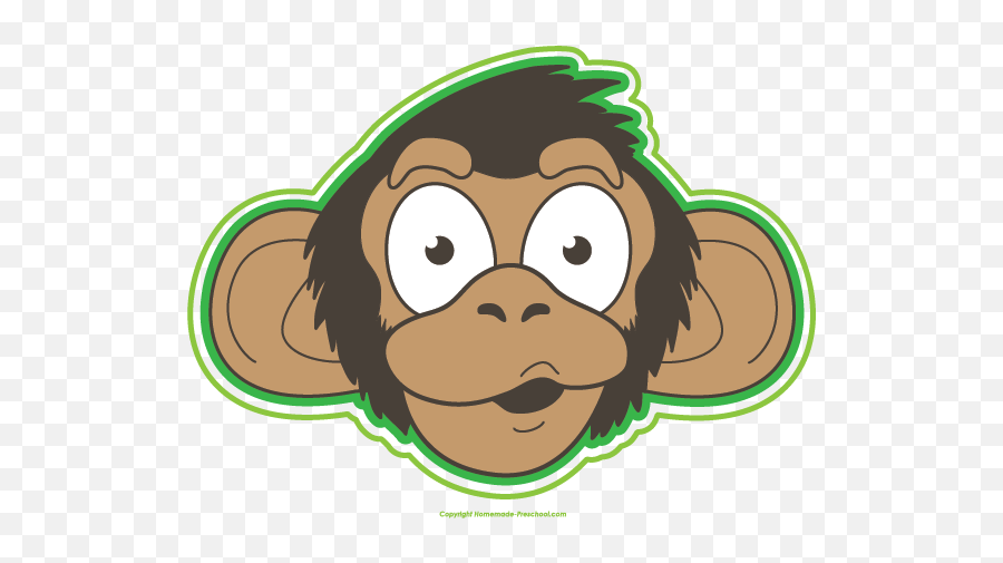 Free Monkey Clipart - Cartoon Png,Chimp Png