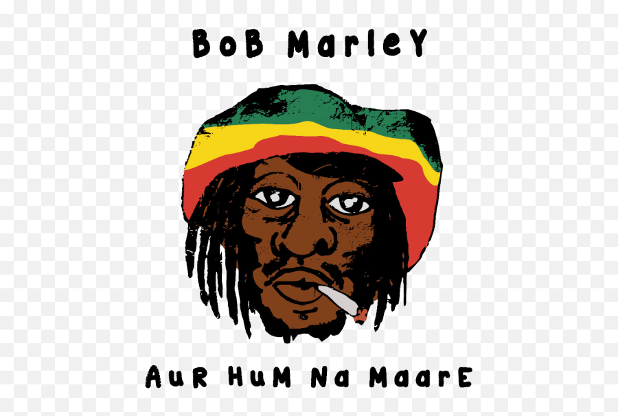 Download Bob Marley Aur Hum Na Maare - Bob Marley Aur Hum Na Mare Png,Bob Marley Png