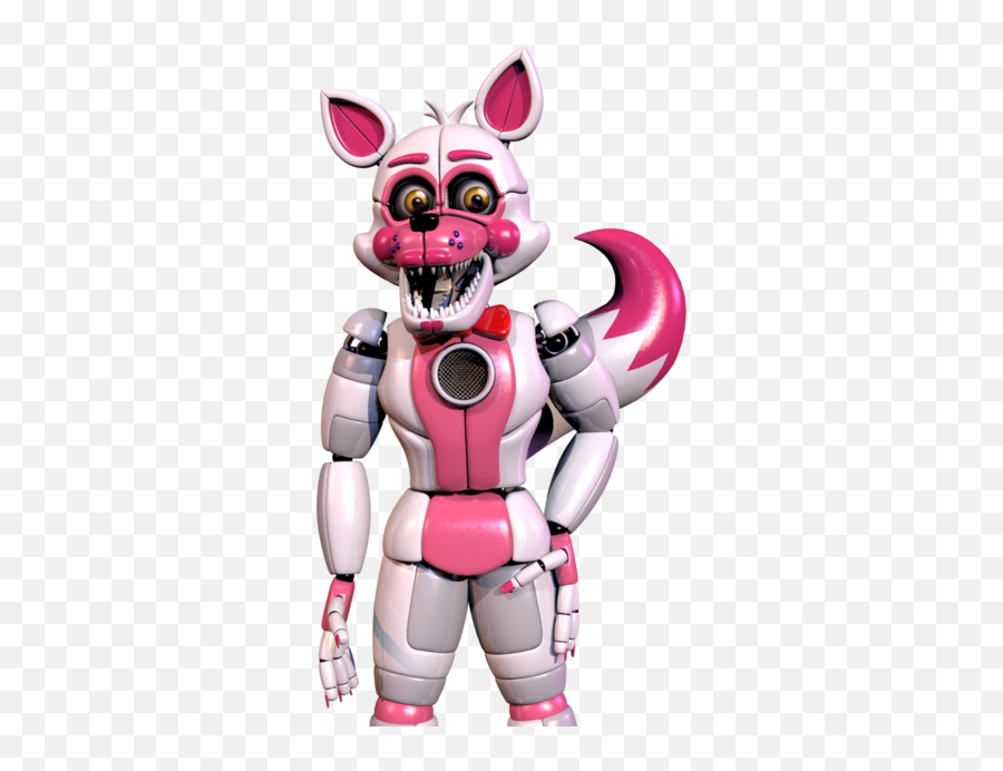Funtime Foxy Png 9 Image - Funtime Foxy Blender Model,Foxy Png