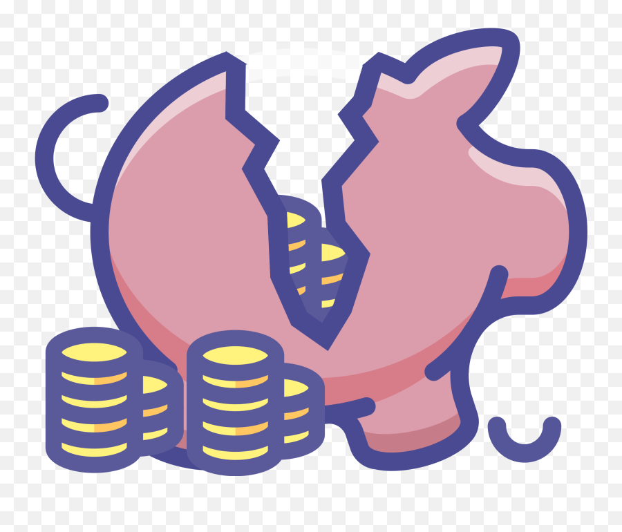 Clipart Money Banking Transparent - Savings Clipart Png,Piggy Bank Transparent Background