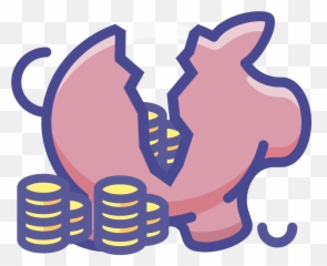 Clipart Money Banking Transparent - Savings Clipart Png,Piggy Bank Transparent Background