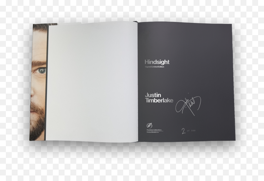 Autograph Deal Or Offer Of The Week Justin Timberlake - Book Cover Png,Justin Timberlake Png