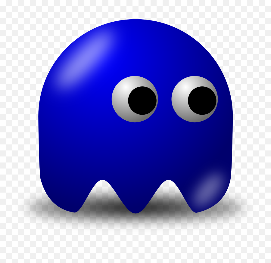 Pacman Pac - Man Png Images 28png Snipstock Blue Ghost Pac Man,Pacman Logo Png