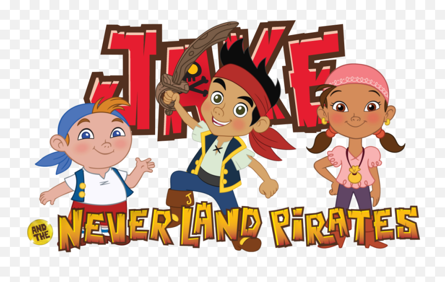 Download Jake And The Neverland Pirates Logo Png - Jake And Jack And Neverland Pirates,Jake Png