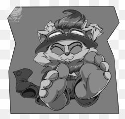 Teemo Kicks His Feet Up By Jammerhighwind - Fur Affinity Teemo Feet Png,Teemo Png