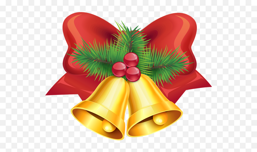 Christmas Bell Png - Bows Christmas Clip Art,Christmas Bells Transparent