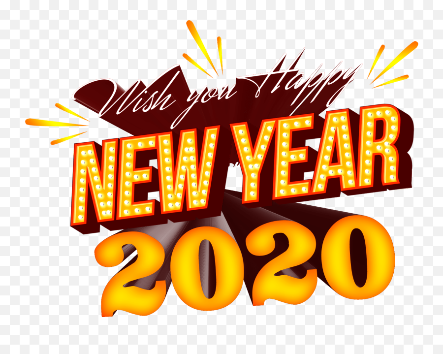 2020 New Year Hd Png Logo - Naveengfx Graphic Design,Happy New Year Logos