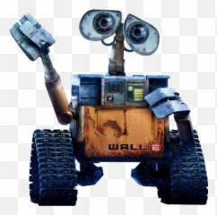 Wall E Back View Transparent Png Image - Background