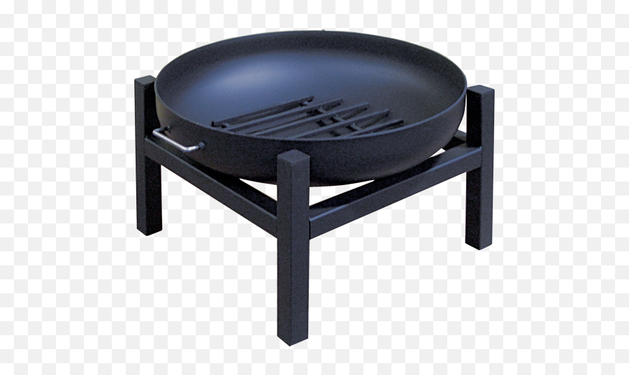 36 Round Steel Wood Fire Pit With Grate - Round Steel Fire Pit With Square Base Png,Fire Pit Png