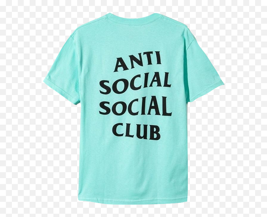 Anti Social Club Logo Tee 2 - Short Sleeve Png,Anti Social Social Club Logo