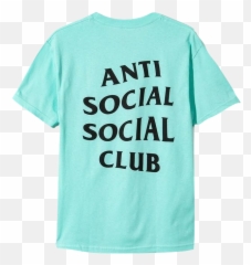 Anti Social Club Logo Tee 2 - Short Sleeve Png,Anti Social Social Club Logo