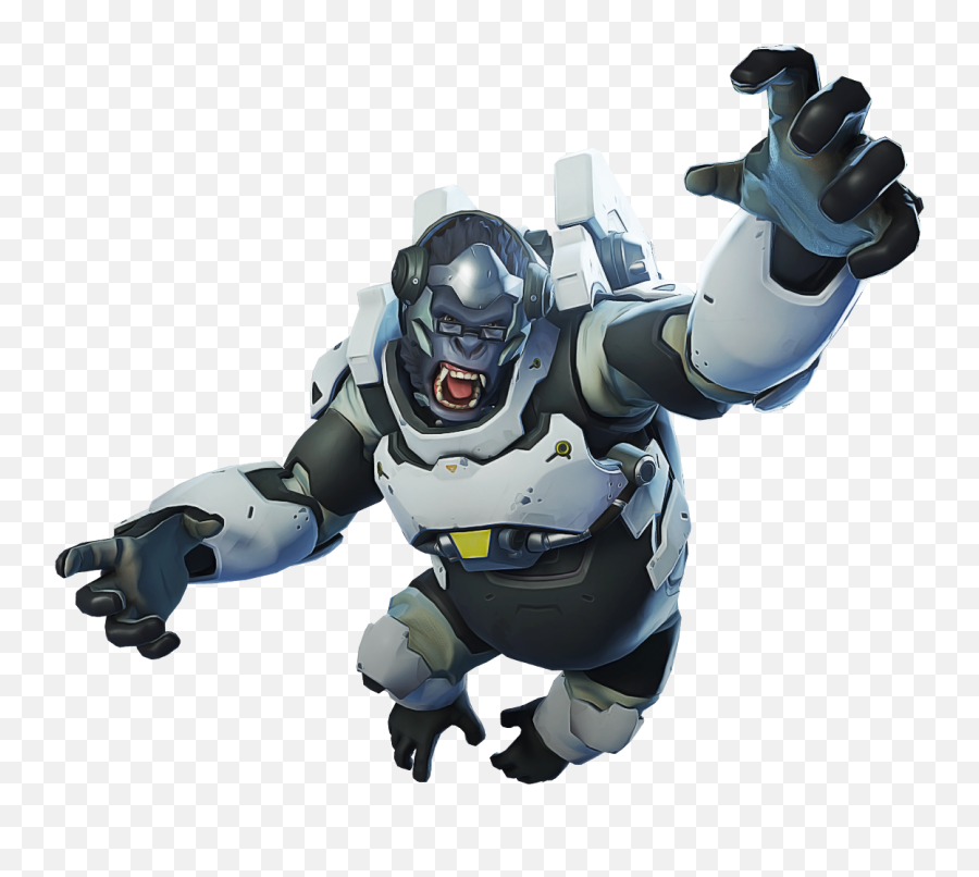 Download Hd Winston Png Overwatch Picture Black And White - Overwatch Winston Png,Ana Overwatch Png