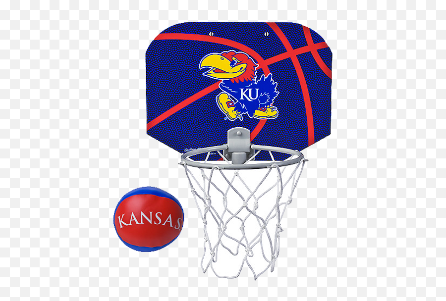 Kansas Jayhawks Basketball Hoop Set - Ku Basketball Hoop Png,Basketball Hoop Png