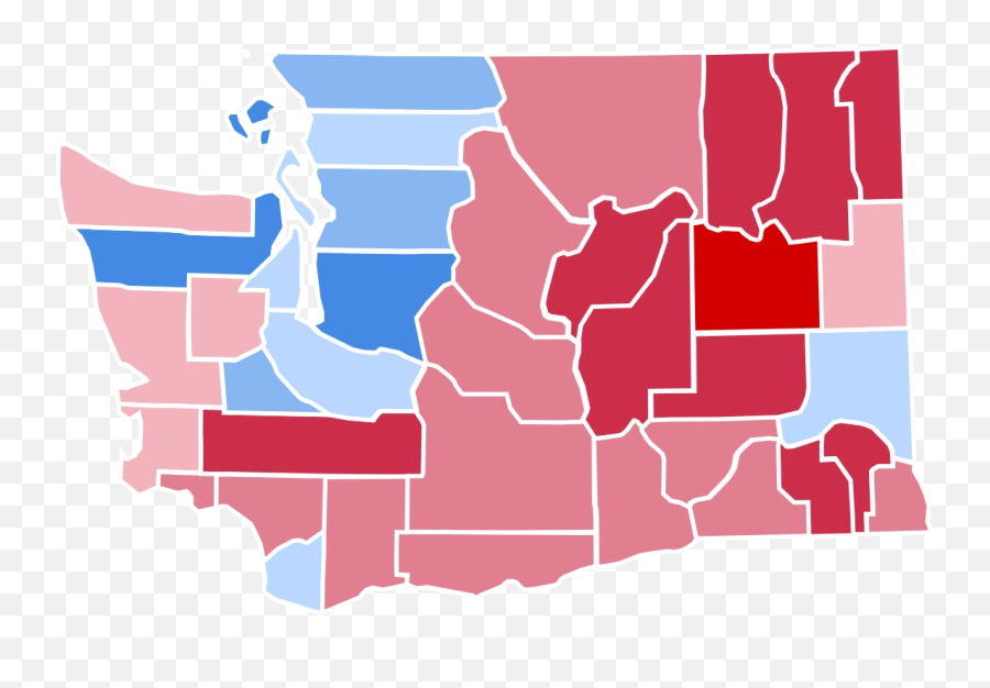 Download Free Png 2016 United States Presidential Election - Washington 2016 Election Results,Washington State Png