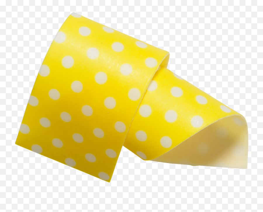 Polka Dots Png - Almond And Sugar Collars Yellow 40mm Horizontal,Yellow Dot Png
