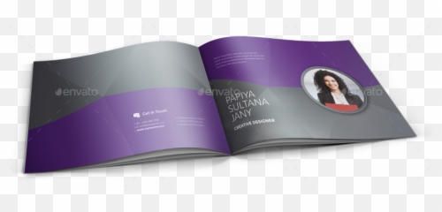 Resume Booklet Design Indesign - Horizontal png