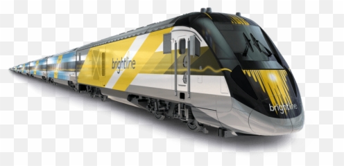 Bullet Train Png Transparent - Brightline Miami,Railroad Png
