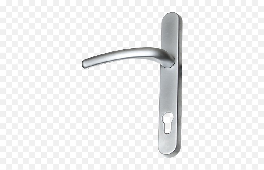 Brushed Chrome Traditional Door Handle From Shaws - Door Solid Png,Door Handle Png