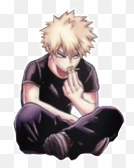 Katsuki Bakugou Sticker - Aesthetic Icons png