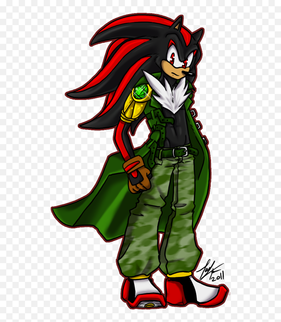 Shadow - Sonic Farsight Style By Kittygomou Fur Affinity Fictional Character Png,Shadow The Hedgehog Transparent