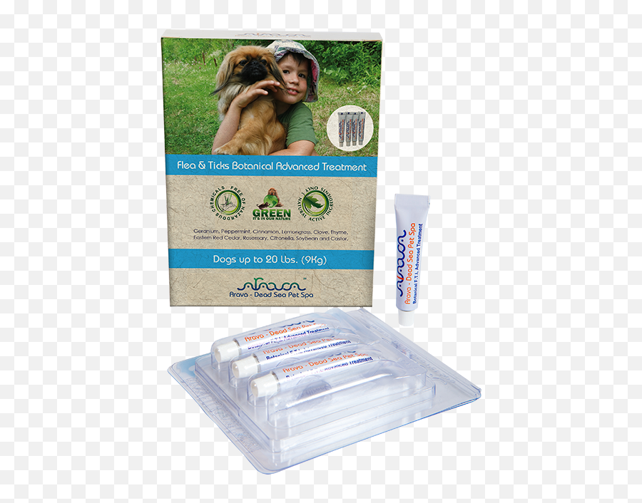 Arava Line Flea U0026 Ticks Botanical Advanced Treatment - Dog Png,Flea Png