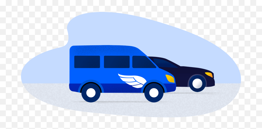 Airport Transportation Made Simple Book A Ride Supershuttle - Van Transportation Services Logo Png,Art Van Logo
