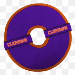 Clemson Tiger Purple Flying Disk Toy - Smk Dato Permaisuri Miri png