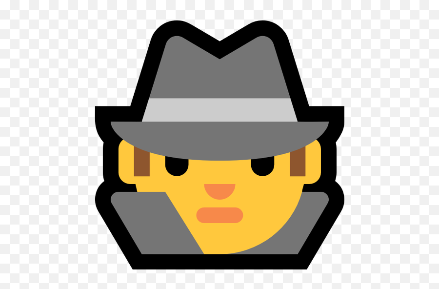 Emoji Image Resource Download - Windows Detective Clip Art Png,Man Emoji Png