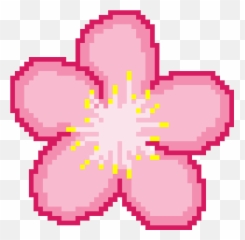 Sakura Flower Png - Pixel Art