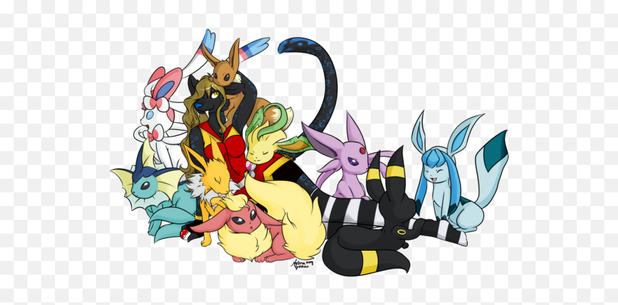 Eevee Evolutions Png Transparent Images U2013 Free - Eevee Evolution Transparent Png,Eevee Transparent