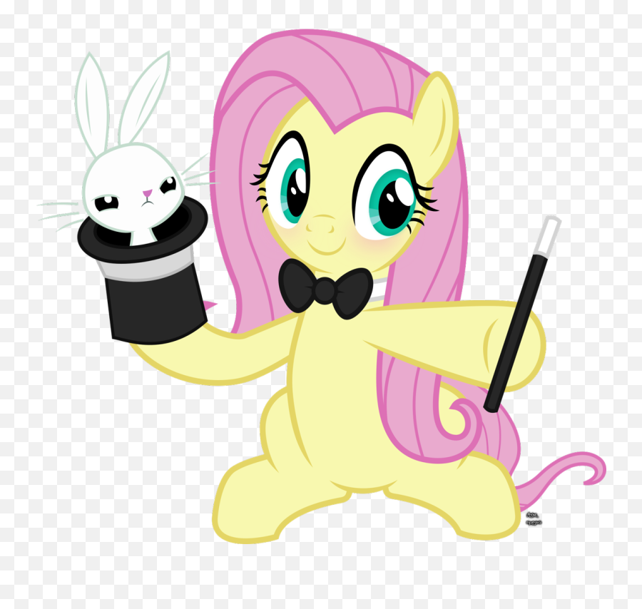 2300474 - Safe Artistanimeequestria Angel Bunny Fictional Character Png,Top Hat Transparent