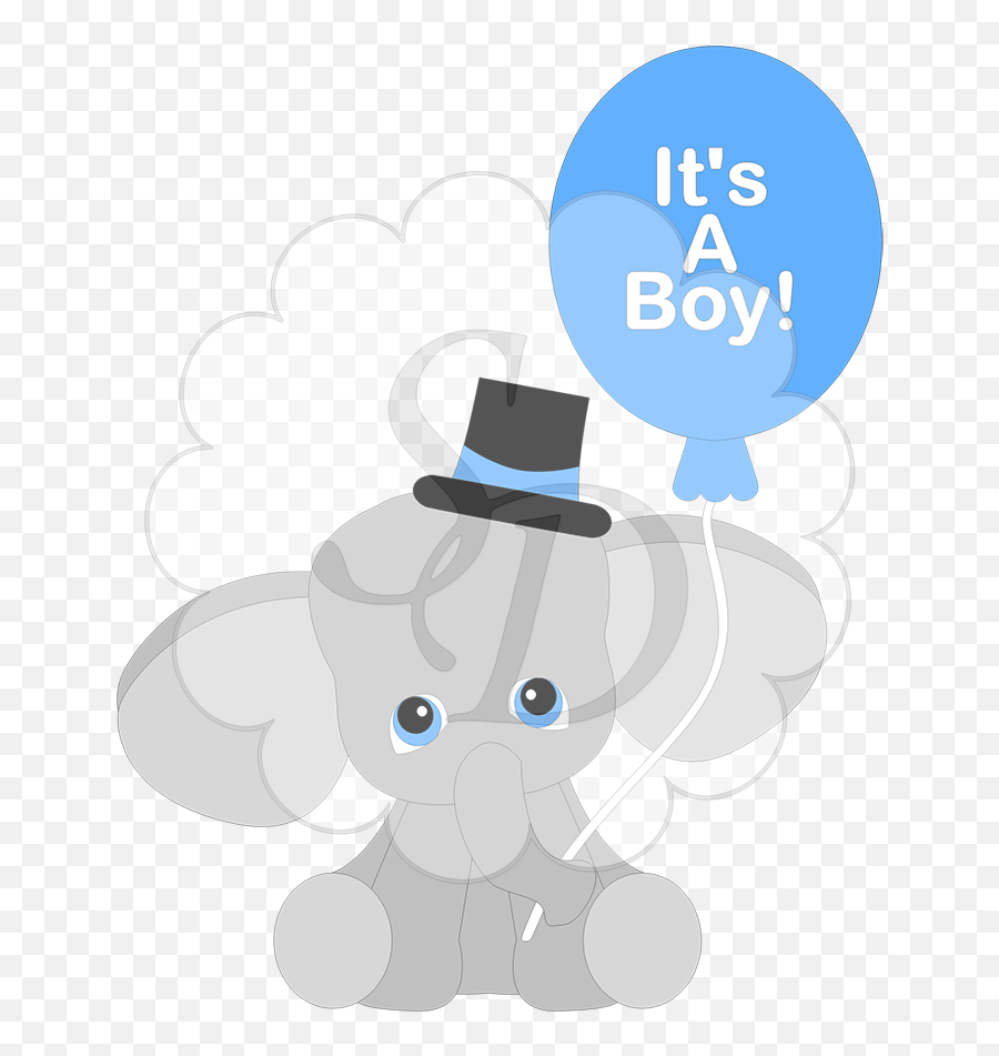 Download Its A Girl Clipart Elephant - Its A Boy Png,It's A Girl Png