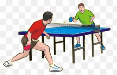 Ping Pong Paddle Png - Table Tennis Png Play Transparent Clipart