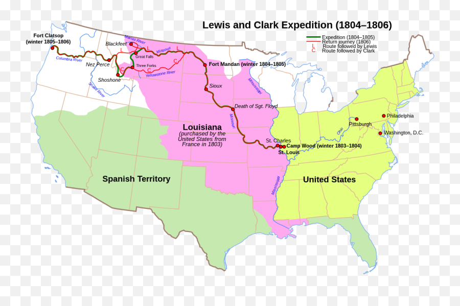 Lewis And Clark Expedition - Land Png,Cartography Statue Icon