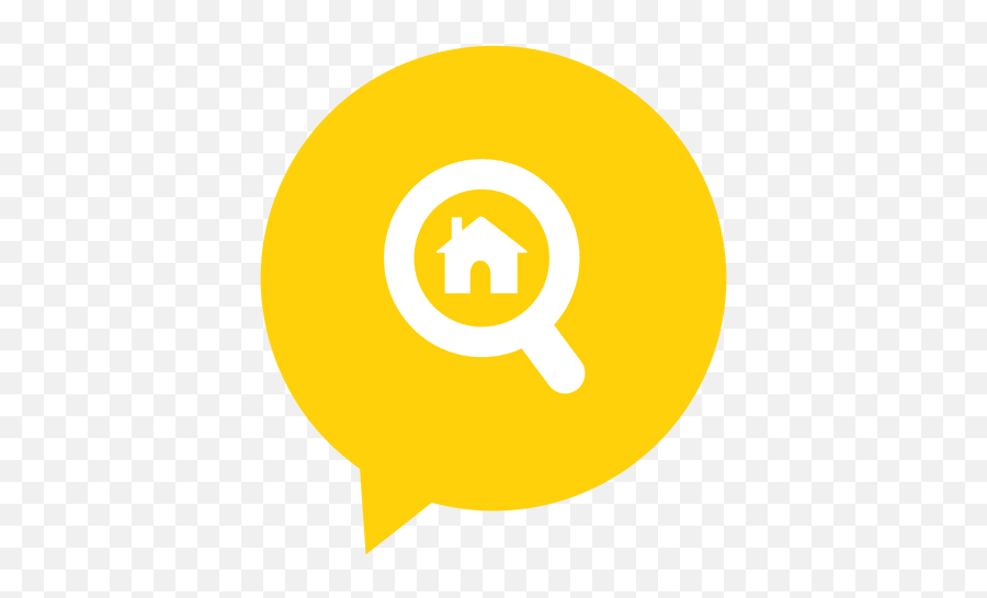 Home Magnifying Real Estate Icon - Dot Png,Real Estate Circle Icon
